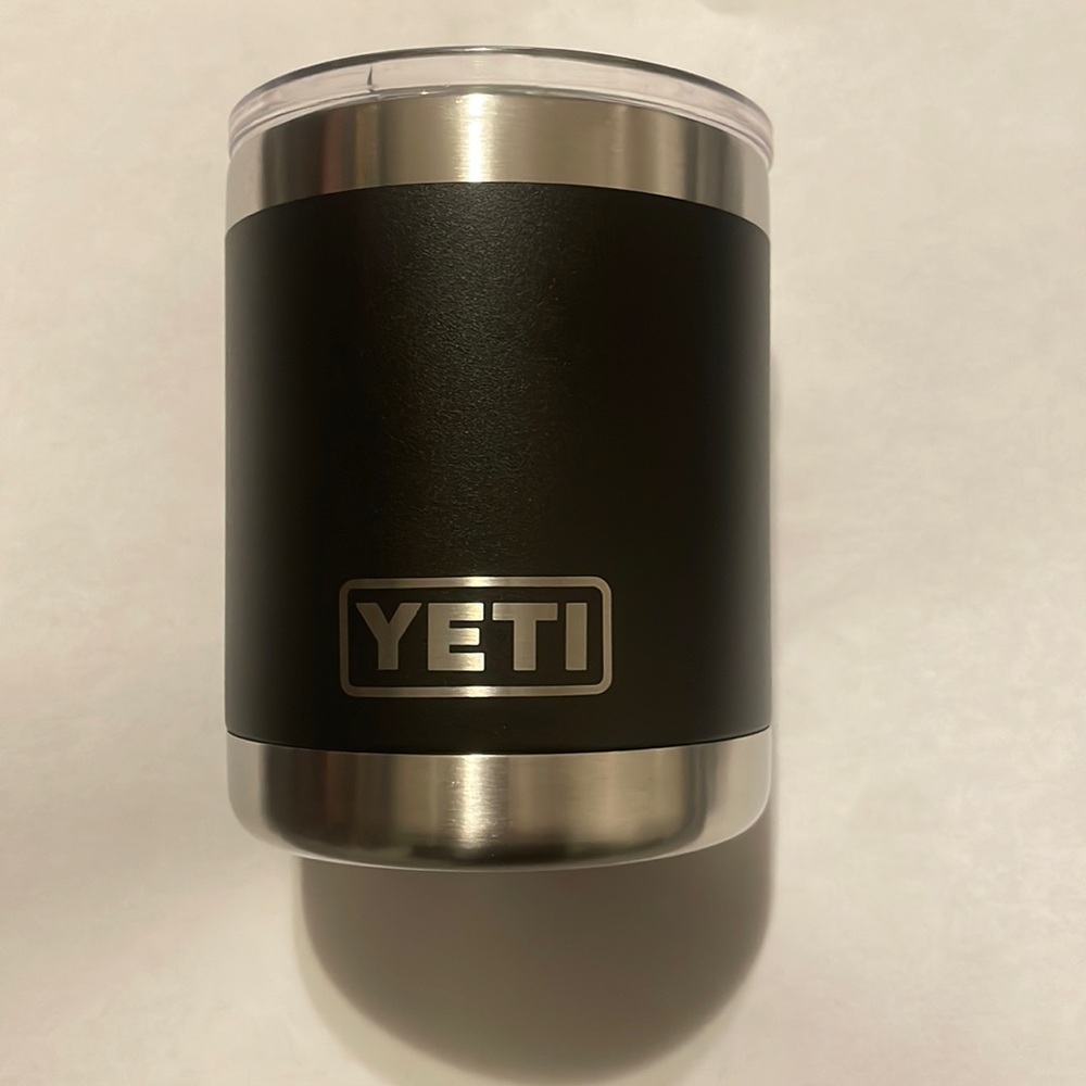 Black Yeti 10oz Lowball